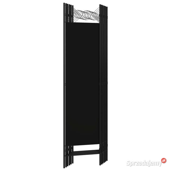 Parawan 6panelowy czarny 240 x 180 WM320714