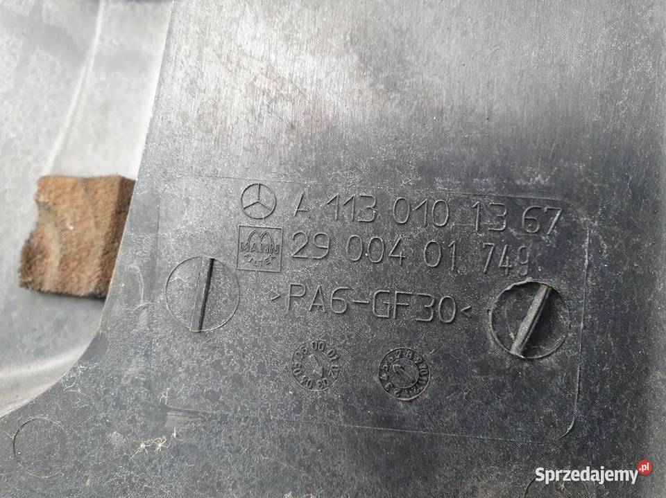 OSŁONA MERCEDES W 220 LIFT A1130101367 Lipno sprzedam