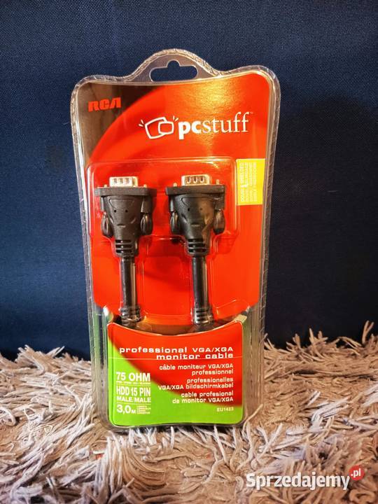 Nowy Kabel DSub Wersja PRO 3 m RCA Thomson do Suwałki