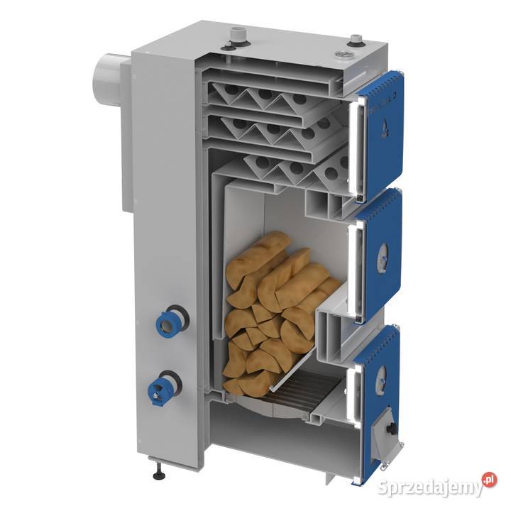 Kocioł piec Pellpal D na drewno 5 klasa Dotacja Kotły i Piece CO Pleszew sprzedam