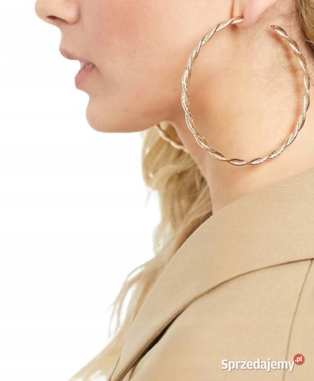 ASOSDuże okrągłe kolczyki wieczorowe z Londynu