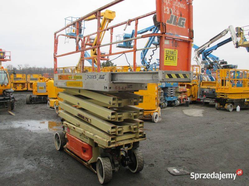 Podnośnik nożycowy zwyżka 10m JLG 2630ES Pleszew