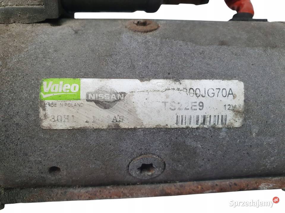 ROZRUSZNIK Nissan Qashqai XTrail 20 dCi TS22E9 Układ elektryczny silnika Chełm