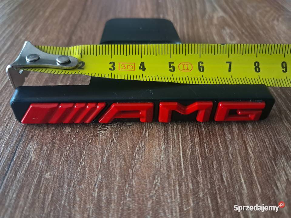 nowy emblemat na przedni grill AMG Sandomierz