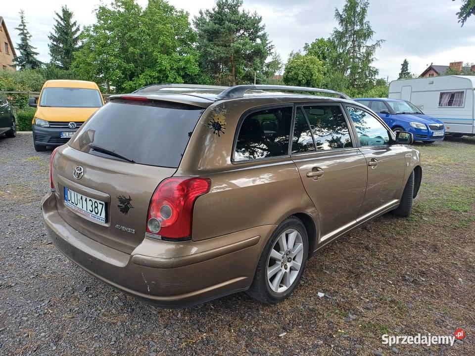 Toyota Avensis II Kombi 18 VVTi 129 LPG 2004r wielofunkcyjna kierownica Lubin sprzedam