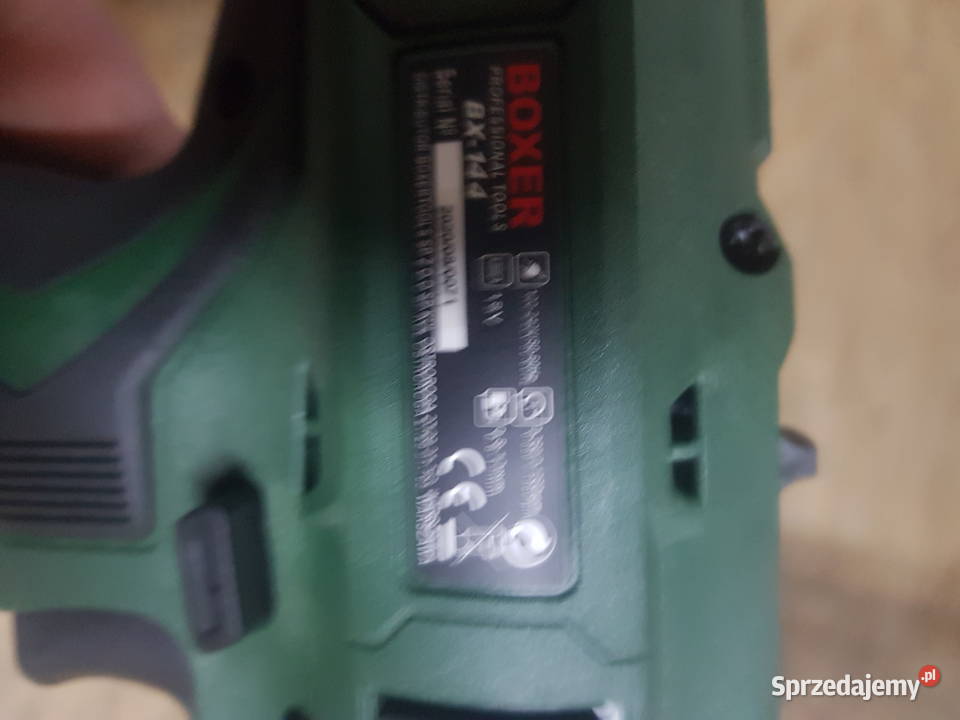 BOXER BX144 WIERTARKA WKRĘTARKA 18V LION 2Ah