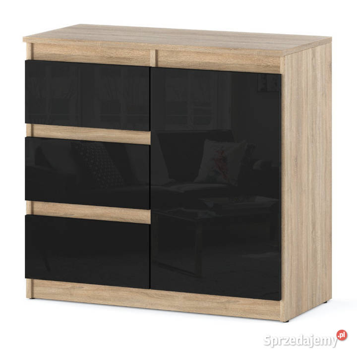 Komoda Nowoczesna Młodzieżowa 80 3 Szuflady 75cm Elbląg