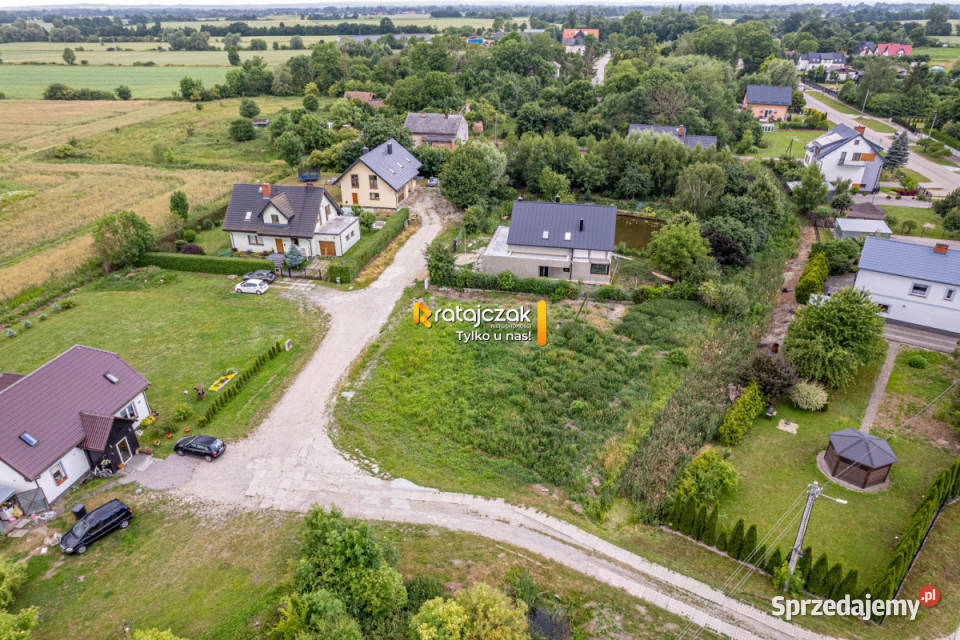 sprzedaży działki Miłocin 952m2 gaz