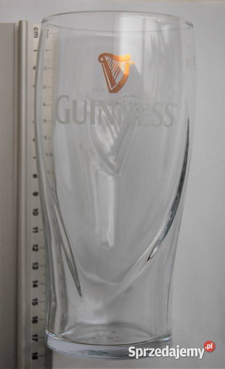 Szklanka do piwa Guinnes 05 l ryflowana z Lublin