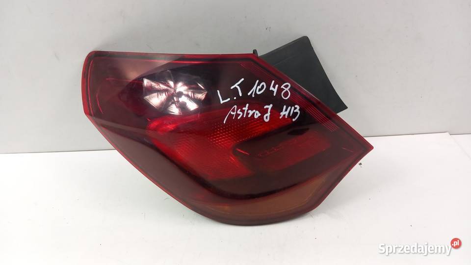 OPEL ASTRA J HB LAMPA TYŁ LEWY DYMIONA osobowe Zbierkowo