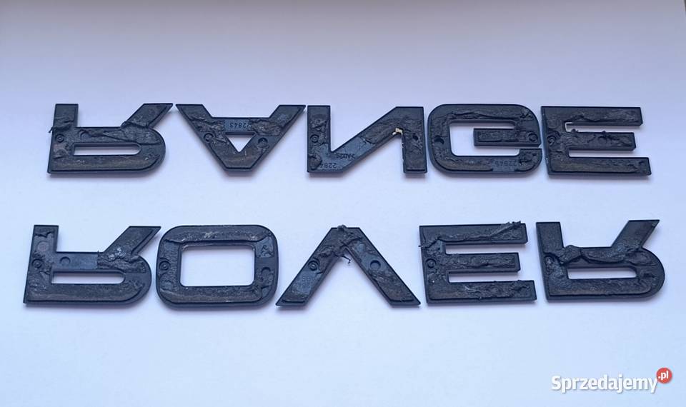 Napis Range Rover Vogue III 0112r osobowe Lipno