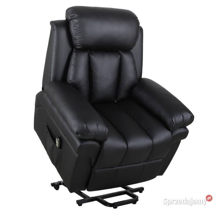 Fotel że wspomaganiem wstawania seniorów