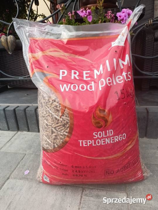 Pellet sosnowy Solid Premium 6 mm workowany EN Bolesław