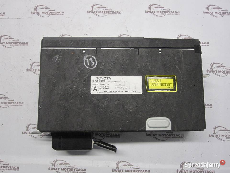LEXUS GS II 01r zmieniarka płyt CD 8627030140 osobowe