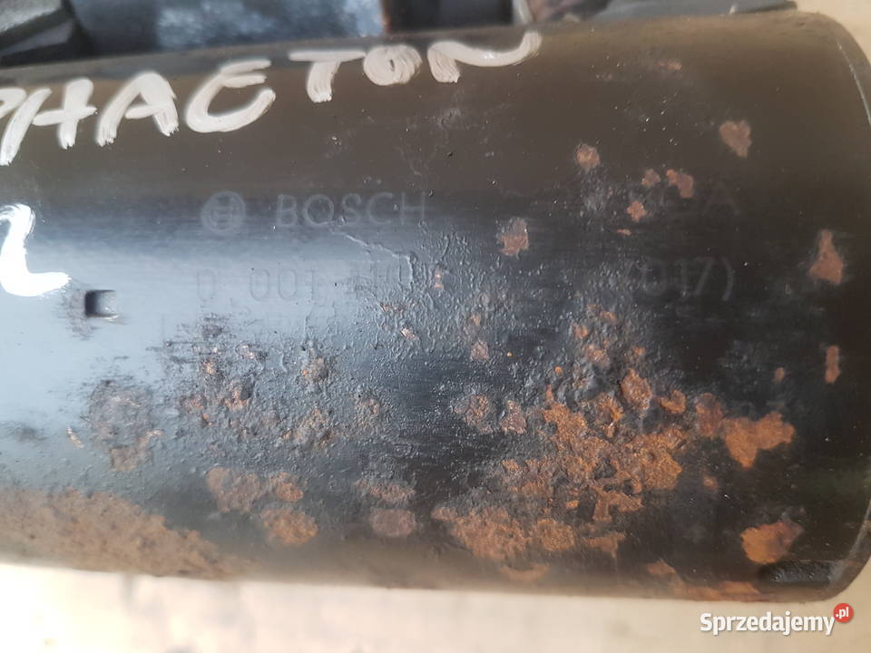 VW Phaeton rozrusznik bosch 60 w12 układ elektryczny silnika Układ elektryczny Legnica