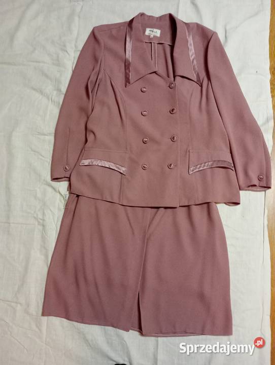 Garsonka wrzosowa dwuczęściowa fioletowy Pabianice