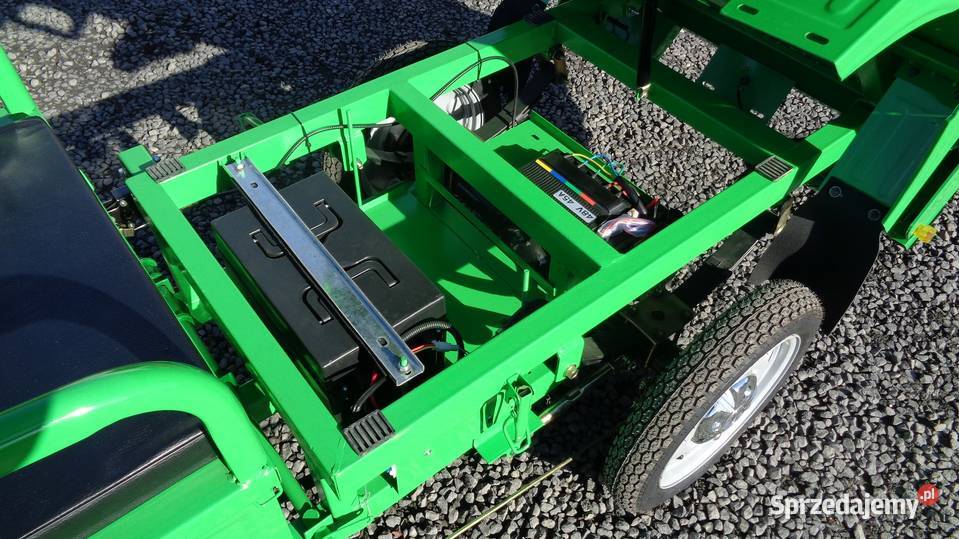 POJAZD ELEKTRYCZNY TRÓJKOŁOWIEC TOWAROWY ADVENTO Olszyna