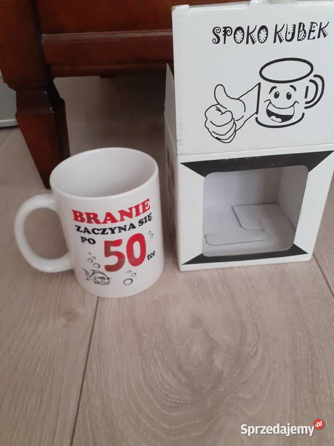 Kubek okolicznosciowy 50 urodziny Tychy