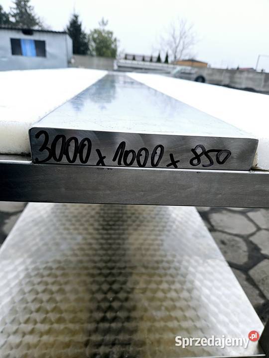 Stół masarski 3000x1000x850 wielkopolskie Krotoszyn