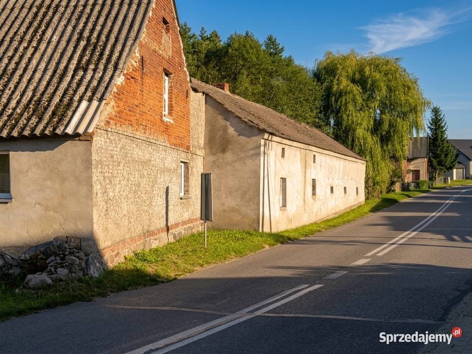 DOM Z ZABUDOWANIAMI I DUŻĄ DZIAŁKĄSKRZATUSZ