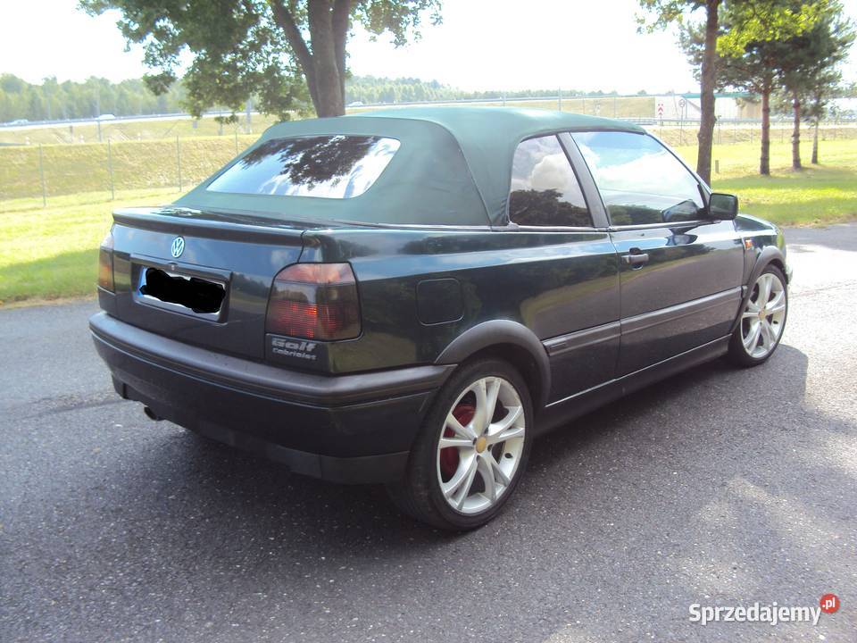 VW Golf III Cabrio 18 bg lubelskie Firlej