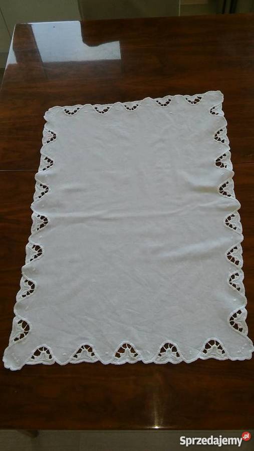 haft haftem richelieu serwetka serweta cudna Gdańsk sprzedam