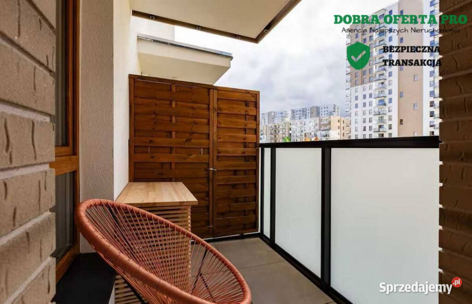 Nowoczesny i w pełni umeblowany apartament Liczba pokoi 1 Gdańsk