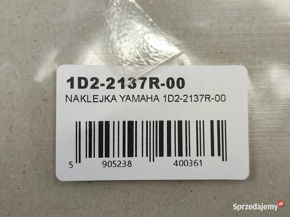 NAKLEJKA XTX NA BAK YAMAHA XT660X 2006