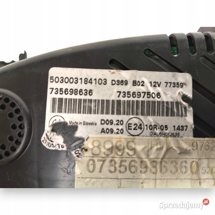 LICZNIK ZEGARY 503003184103 Jeep Renegade 10 T lubelskie Chełm