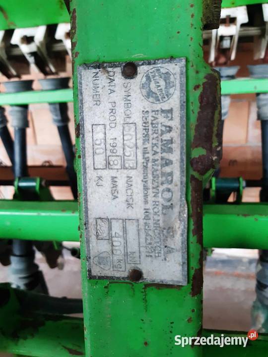 Agregat uprawowo siewny 3m Siewniki i sadzarki Proszenie