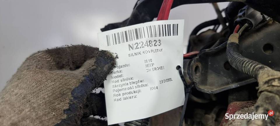 SILNIK KOMPLETNY JEEP CHEROKEE osobowe