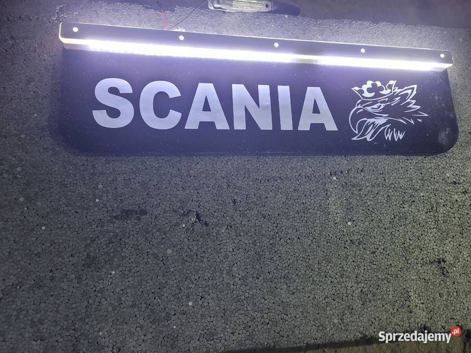 Chlapacze podświetlane 24v pomarańczowo biało