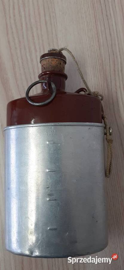 1911 r Szwajcarska Manierka Wojskowa Kubek Białystok