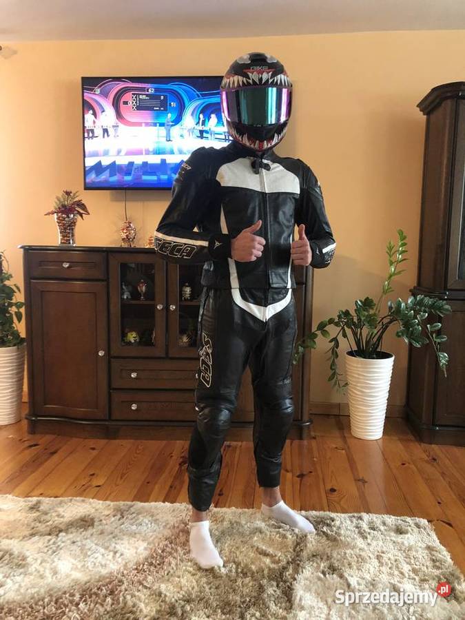 Kombinezon motocyklowy SECA skórzany 52 świętokrzyskie Grzymałków sprzedam