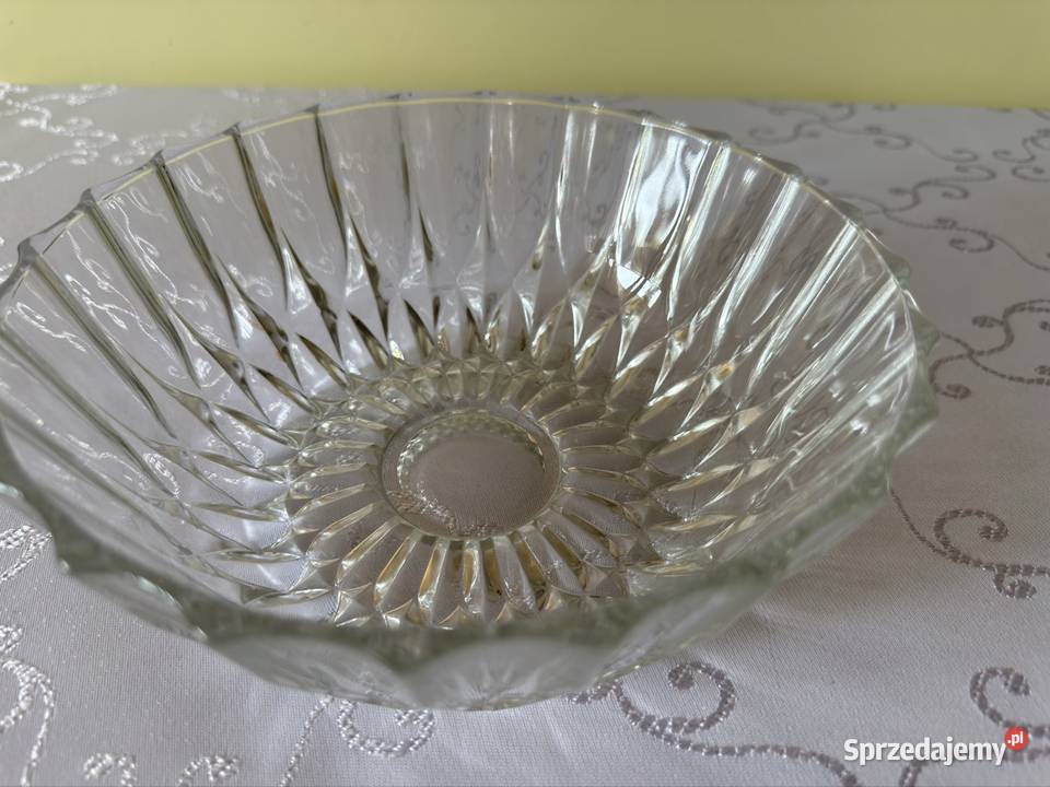 Kryształowa Salaterka Misa Półmisek Klasyka śląskie Czerwionka-Leszczyny