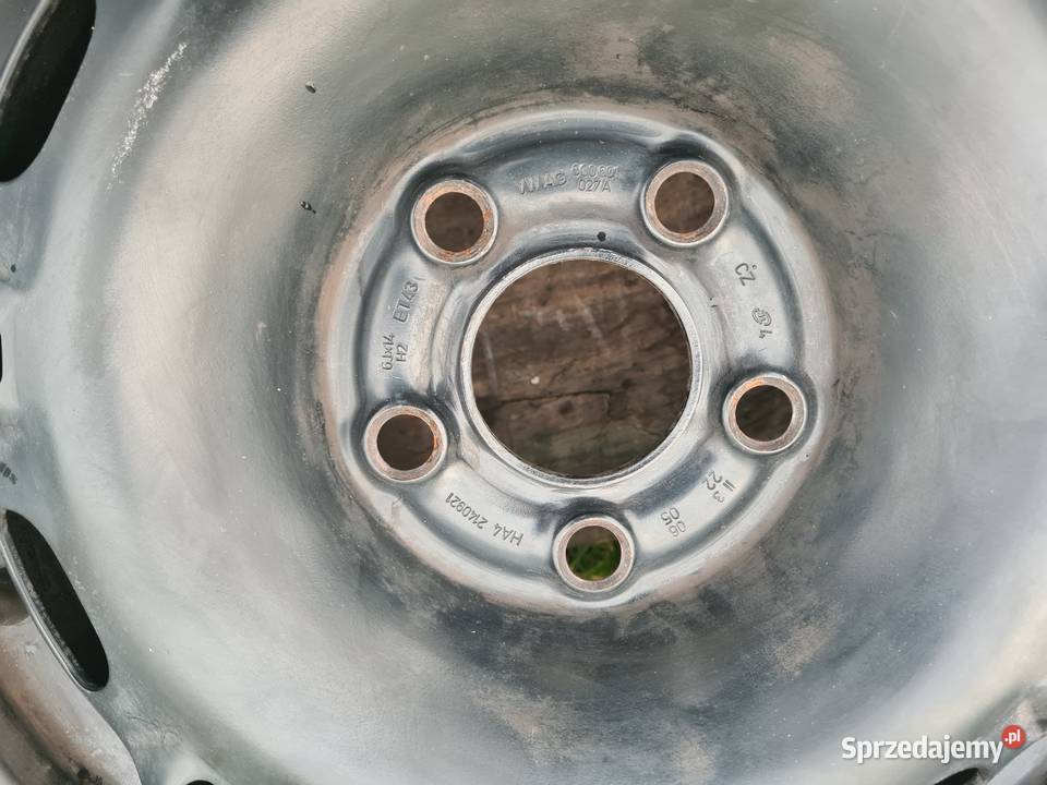 Felgi stalowe 14 Oryginał VW 5x100 6Jx14 ET43 świętokrzyskie sprzedam