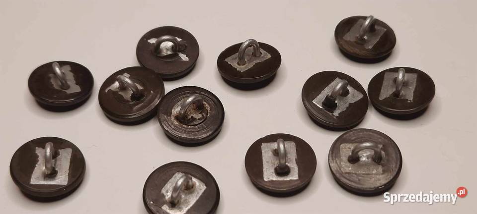 guziki do munduru wojskowego 12 średnica 15 mazowieckie