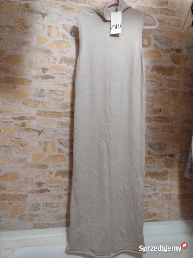 38M ZARA Dzianinowa sukienka ołówkowa z Madrytu Ołówkowa  sprzedam