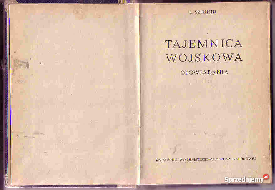 4286 TAJEMNICA WOJSKOWA L SZEJNIN Czyrna