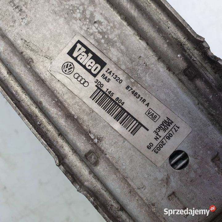 INTERCOOLER VOLKSWAGEN PHAETON 3D0145804 kujawsko-pomorskie Lipno