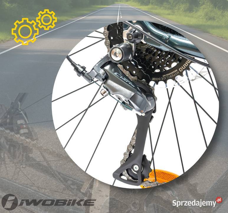 Rower Męski Gravel 28 Aluminium IWOBIKE 2025