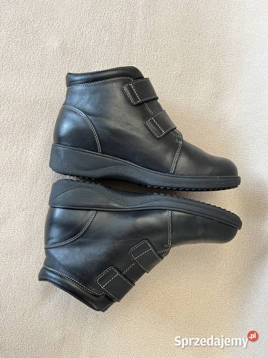 Finn Comfort skórzane buty damskie zdrowotna Półbuty Jastrzębie-Zdrój