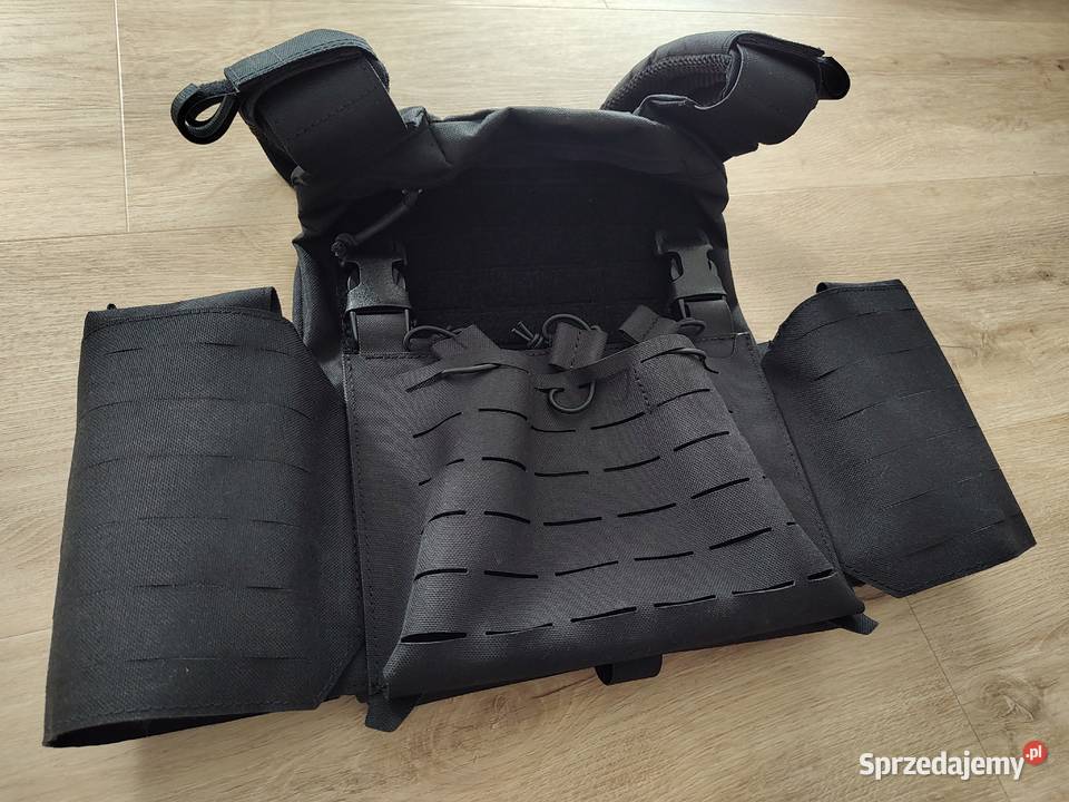 Kamizelka taktyczna do ASG plate carrier czarna Gliwice sprzedam