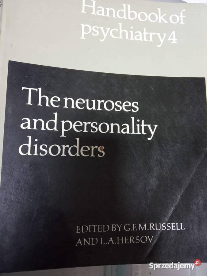 Handbook psychiatry The neuroses and personality mazowieckie Warszawa