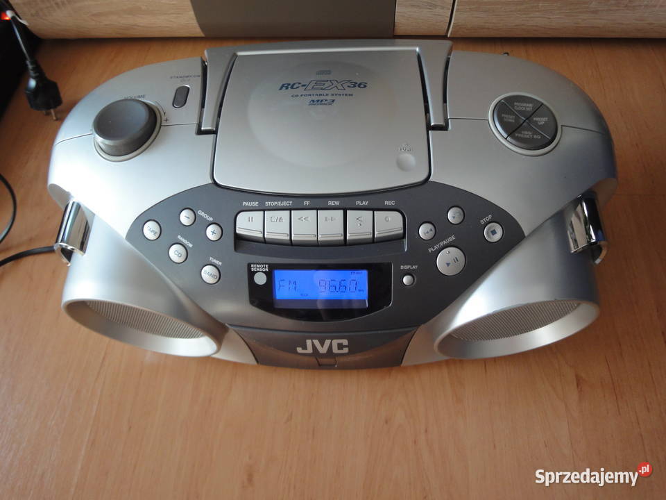 Radioodtwarzacz JVC sprawne radio