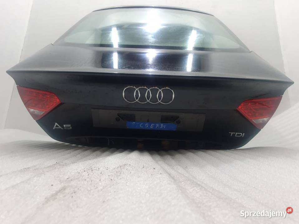 KLAPA BAGAŻNIKA AUDI A5 8T SPORTBACK LY9B osobowe sprzedam