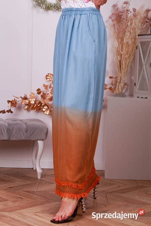 Spódnica maxi rozkloszowana r uniwersalny Warszawa sprzedam