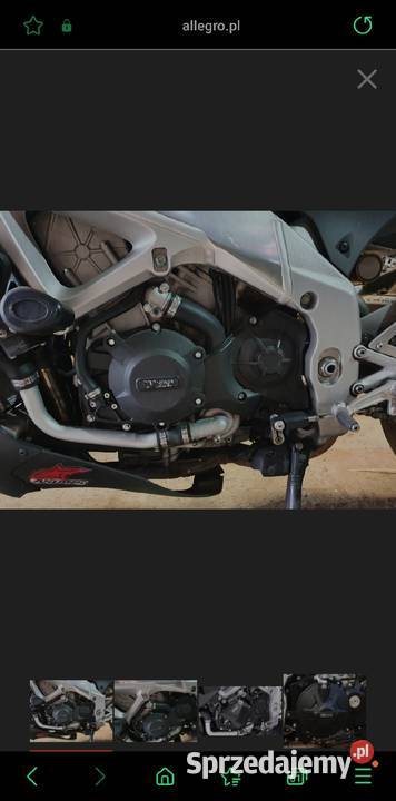 Aprilia RSV4 Tuono silnik kapa sprzęgło Nowy Tomyśl