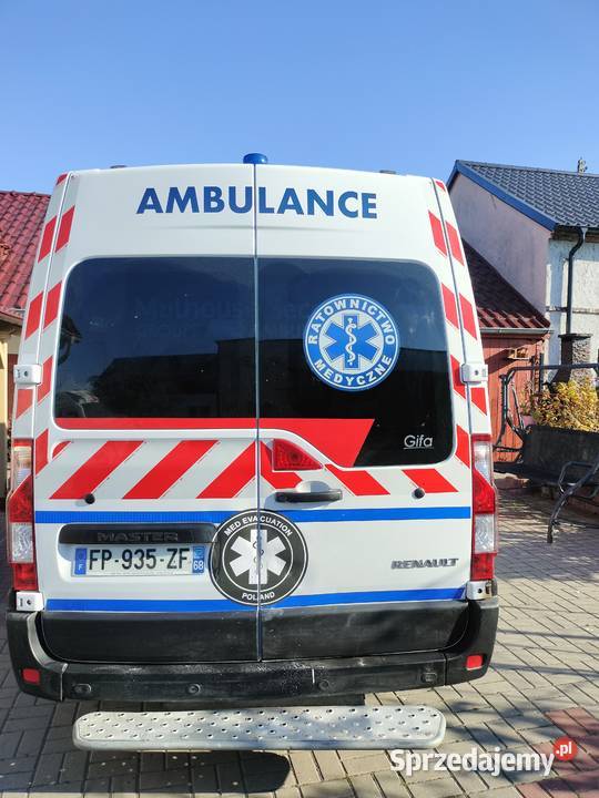 ambulans karetka wspomaganie kierownicy