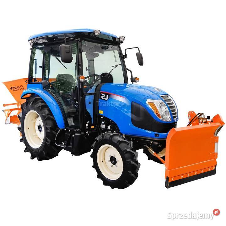 LS Tractor MT340 MEC 4x4 40 CAB pług do śniegu Tajęcina